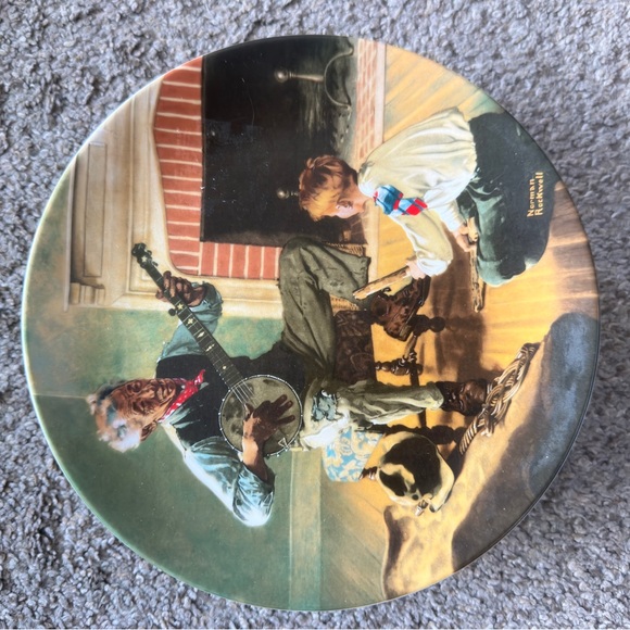 Set of 11 Norman Rockwell Collectors plates. 1979-1991 missing 1980,1990 - Picture 14 of 15